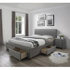 Bed MODENA 180, GRAY